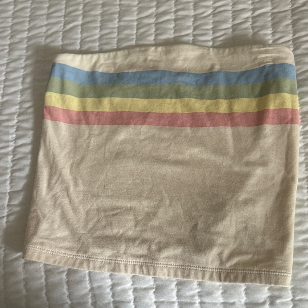 American Eagle Striped Multicolor Women's tube top